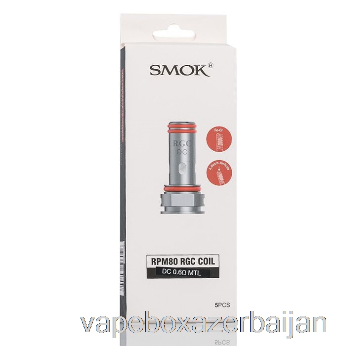 Vape Baku SMOK RGC Replacement Coils 0.6ohm DC MTL Coils